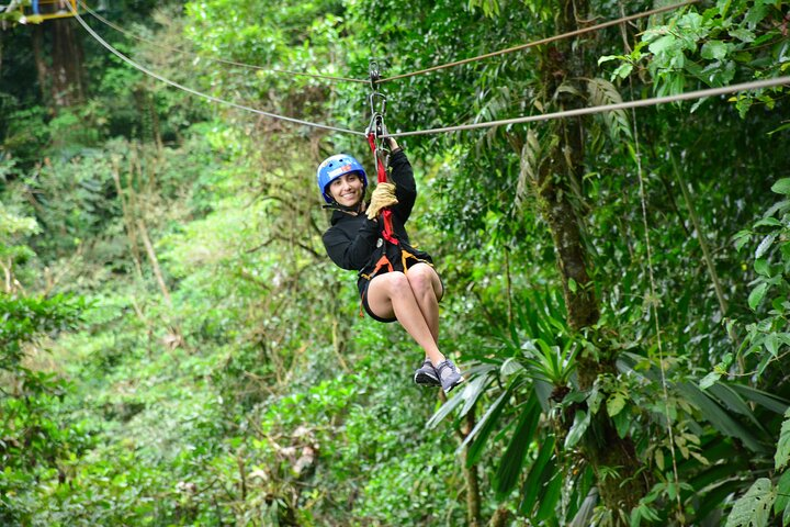 Combo zip line, Tarzán swing & White Water Rafting in Arenal - Photo 1 of 5